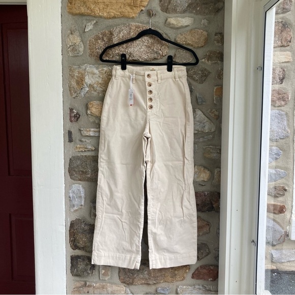 NWT Marine Layer Bridget Button Fly Corduroy Ankle Pants Womens 4 - Picture 2 of 13